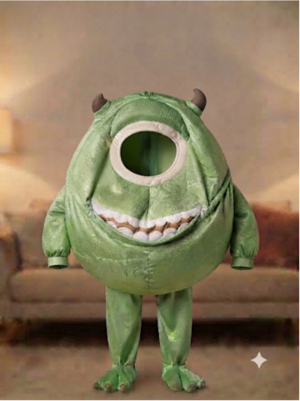 Official Disney Monsters, Inc. Mike Wazowski Heavy Fabric Costume – Collector Ed